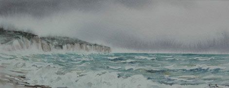 Odile Penelle Vasterival Aquarelle