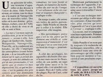 Odile Penelle Peintures Aquarelles